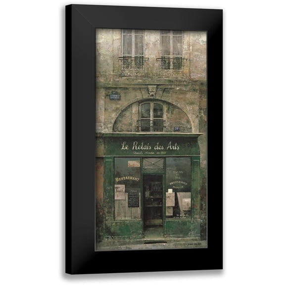Hak, Chiu Tak 9x14 Black Modern Framed Museum Art Print Titled - Le Relais des Arts