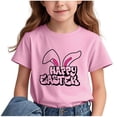 thumbnail image 4 of COM1950s Crop Top pour Enfants, T-Shirt Décontracté Ample à Manches Courtes Col Rond Confortable pour Adultes, 4 of 6