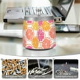 thumbnail image 6 of Yayeee Ashtray with Lid for Cigarette Smokeless Stainless Steel Home Ash Holder, Orange Grapefruit Slices, 6 of 7