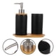 thumbnail image 5 of 1 Juego de accesorios de baño, soporte para cepillo de dientes, taza, dispensador de jabón, 5 of 5