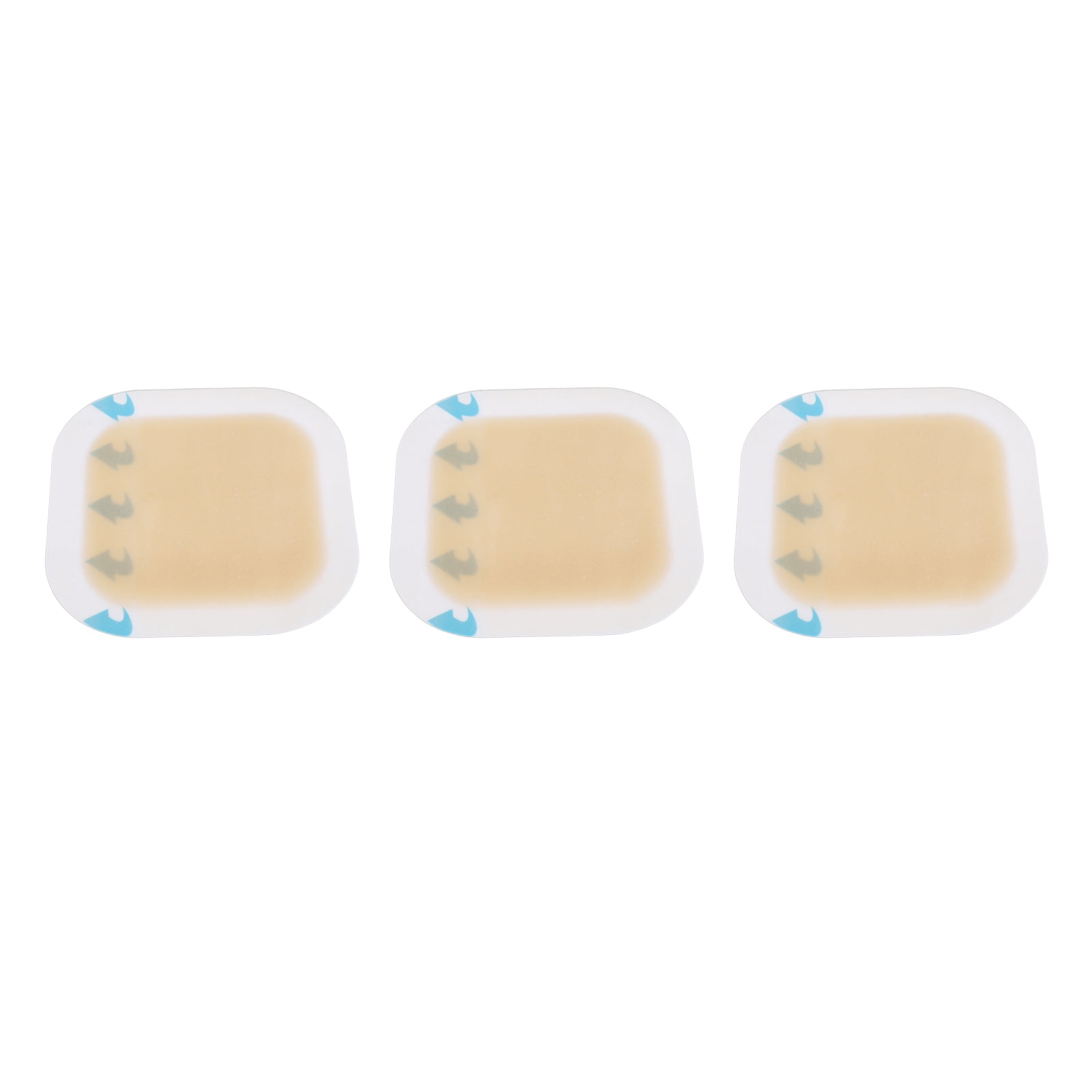 BIMZUC 3Pcs Hydrocolloid Dressing Bandages Self Adhesive Concealed Wound Dressing for Bedsore Blister Care, 7.48 inches / 19 cm