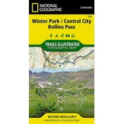 National Geographic Maps: Trails Illustrated: Winter Park, Central City, Rollins Pass - Folded Map