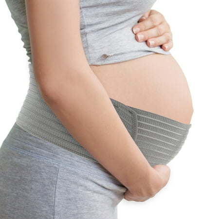 Unique Bargains Adjustable Pregnancy Belly Band 1 Pc Medium Gray