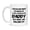 White, variant on Funny Daddy Mug - "I Never Dreamed I'd Grow Up To Be A Super Cool Daddy" - White Ceramic Coffee Cup (11Oz Or 15Oz