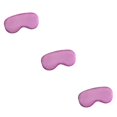 thumbnail image 1 of Vogacara Cubierta para los ojos, correa ajustable, venda para los ojos, bloqueo de luces, cómodo, flexible al tacto, accesorios de viaje, venda Type1 NO1, 1 of 6