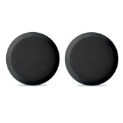 Pyle PDIC81RDBK 250W 8 Inch Flush In-Wall In-Ceiling Black Speakers (6 Pairs)