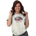 thumbnail image 2 of Lipstick In Car Women Commuter Womens Graphic T Shirt Tees Brisco Brands, 2 of 2