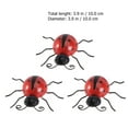thumbnail image 5 of OUNONA Ladybugs Live Decor Ornament Fun Decorations Garden Collectibles, 5 of 8