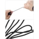 thumbnail image 3 of Cuerda De Anillo En D De Arco Compuesto 3m D anillo hebilla cuerda arco liberación U cuerda tiro con arco accesorios (negro), 3 of 9