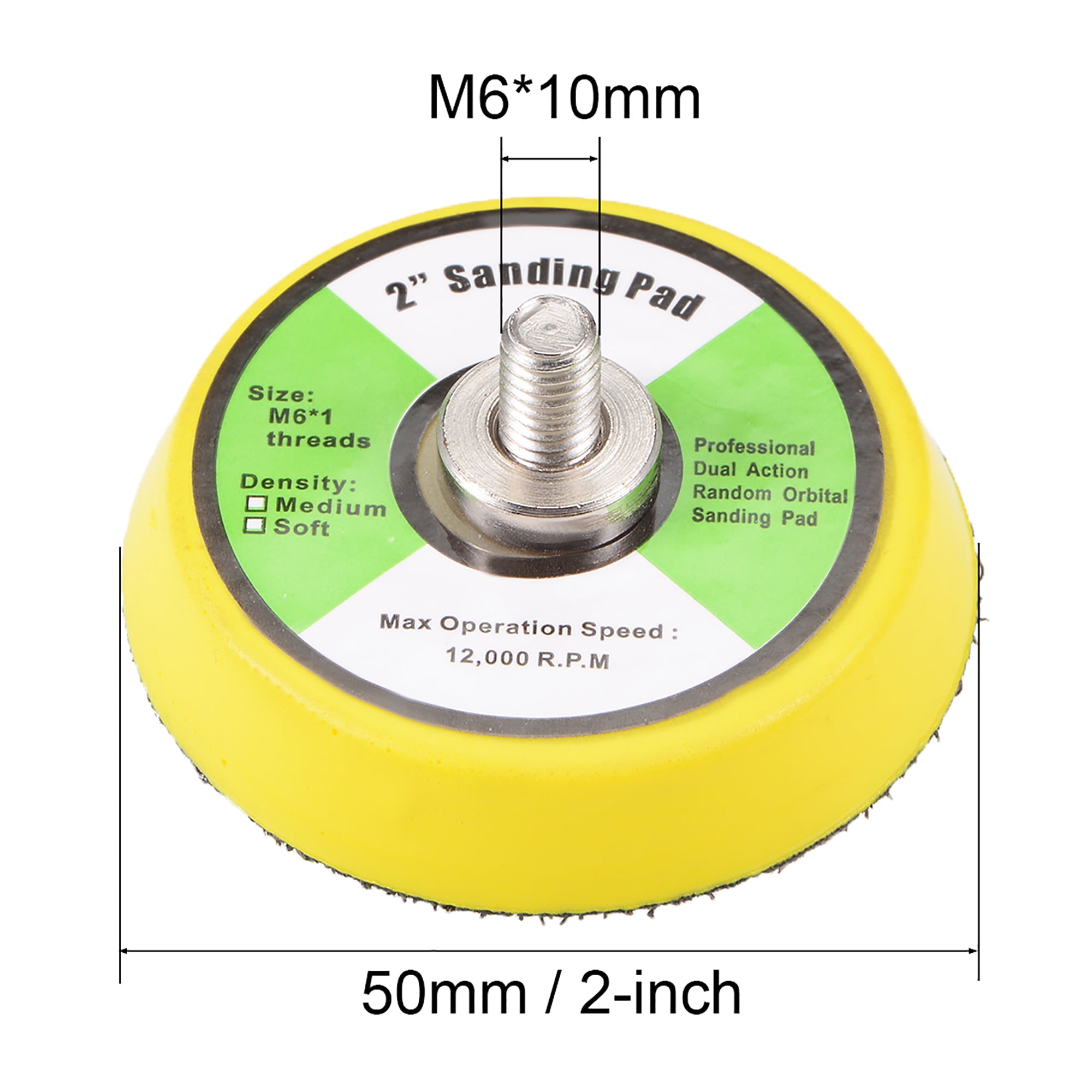 2 Inch/50mm Hook and Loop Sanding Pad Sanding Disc