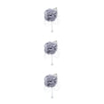 thumbnail image 4 of Monstrate Encantador ramillete Elegancia atemporal para eventos de boda Ocasiones formales Broches gris claro Type1 NO1, 4 of 6