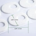 thumbnail image 2 of Welnove Callus Pads with Water-Resistant Self-Stick Adhesive - 84 CT Oval Shape Protectors for Foot, Heel & Toes, Reduces Rubbing & Friction, White, 2 of 8