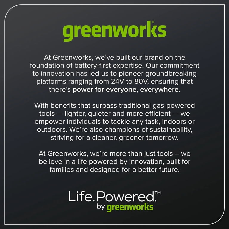 Greenworks 24V Brushless Reciprocating Saw, Tool Only photo 8