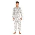 thumbnail image 6 of joogoo Art Lions Unisex Adults Onesies Pajamas Jumpsuits L, 6 of 7