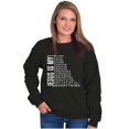 thumbnail image 3 of Christian Faith Jesus Is My Cross Unisex Plus Fleece Graphic Sweatshirt Brisco Brands 2X, 3 of 6