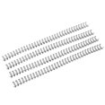 thumbnail image 1 of 100Pcs DoubleWire Binding Spine, 60 Sheet Capacity, 3:1 Pitch, 34 , 9.5mm Diameter Set Kit, A4 Paper Binding Coil For Documents, Files, Reports, 1 of 8