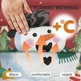 thumbnail image 6 of HUIACONG Christmas Snowman Golf Cart Seat Cover Easy to Clean Comfortable Golf Cart Seat Protector Cover Easy to Install Protection Interior Accessories Suitable for EZGO Yamaha Club Cars, 6 of 7