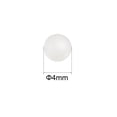 thumbnail image 2 of Unique Bargains 4mm Nylon Solid Plastic Bearing Balls G1 Precision 25 Pack, 2 of 4
