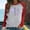 Gray, variant on OKBOP Embroidered Tops for Women,Fashion Color Block Odonate Print Long Sleeve Casual T-Shirt Women Blouses Womens Shirts