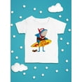 thumbnail image 3 of Shark Let's Go Surf T-Shirt Infant -Image by Shutterstock,  18 Months, 3 of 4
