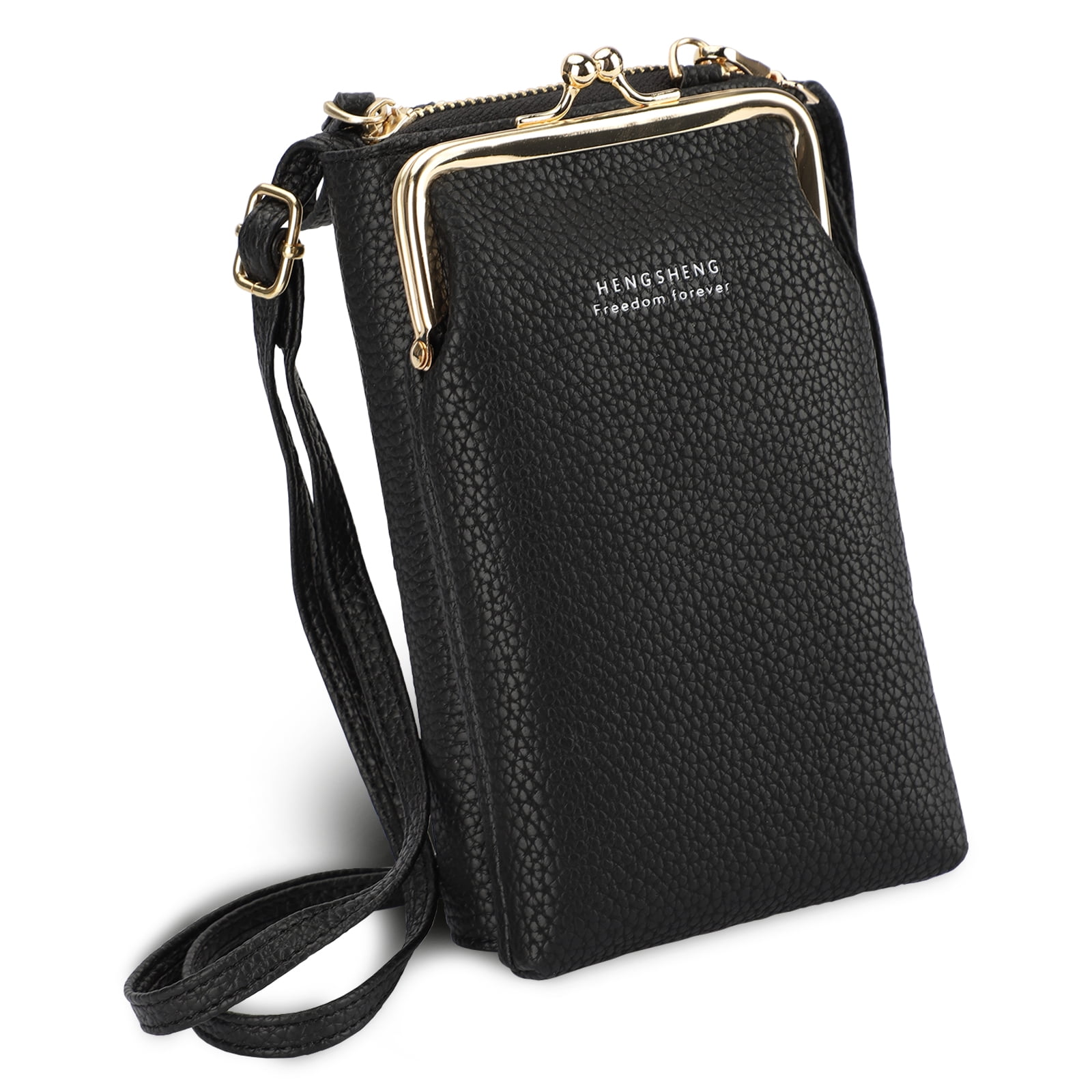 Leather Crossbody Purse Shoulder Bag Women Wallet Phone Card Holder Strap Small 