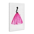 thumbnail image 3 of Stupell Industries Pink Ballgown Skirt Canvas Wall Art design by Simone Elum, 45 x 30, 3 of 7