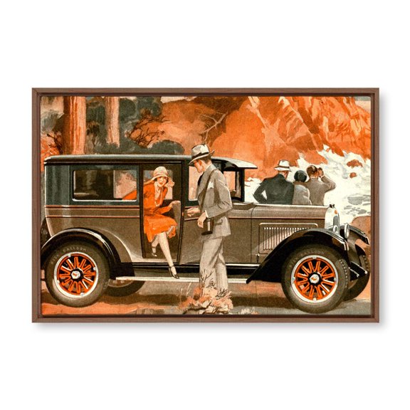 wall26 Framed Canvas Wall Art for Living Room, Bedroom Classical Theme Canvas Prints for Home Decoration Ready to Hang - 16x24 inches