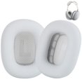thumbnail image 1 of Earrock Almohadillas Para Auriculares Airpods Max Almohadillas De Cuero Almohadillas De Repuesto Almohadillas Para Los Oídos Fácil De Instalar Con Imán Cuero Proteico Y Espuma Viscoelástica Plata, 1 of 1