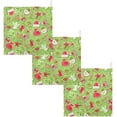 thumbnail image 7 of Dreamtimes Merry Christmas Baby Muslin Washcloths Face Towel, 3 PCS Green Burp Cloths Cotton Wipes Infant Wash Cloth for Newborn Boys Girls 12x12 inches, 7 of 7
