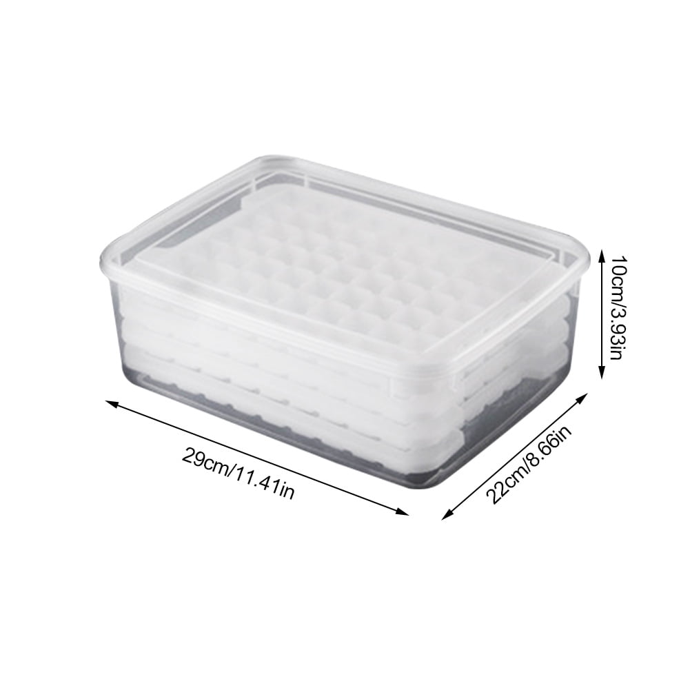 Ice Cube Trays Ice Cube Storage Container With Airtight Locking Lid