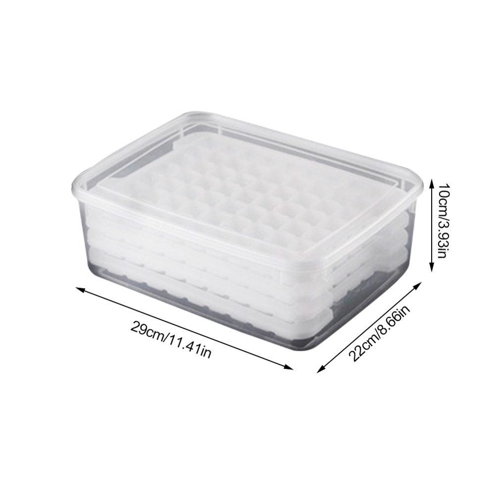 Ice Cube Trays Ice Cube Storage Container With Airtight Locking Lid