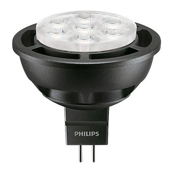 PHILIPS 454546 (10 Pack) 6.5 Watt MR16 LED Dimmable WarmGlow 2200K-2700K 35 Degree Flood Light Bulb