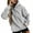 Gray, variant on XMMSWDLA Womens Oversized Hoodies Fleece Lined Long Sleeve Sweatshirts Casual Loose Trendy Pullover Sweaters with Pockets Crop Sweatshirts for Women Crop Sweatshirts for Womenblue 2XL