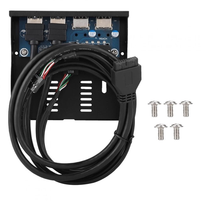 Panel Frontal De Unidad De Disquete USB 2.0, Panel Frontal De Unidad De Disquete Conveniente Plug And Play De Alta Velocidad De 3,5 Pulgadas, Duradero Para Computadora De ANGGREK Otros