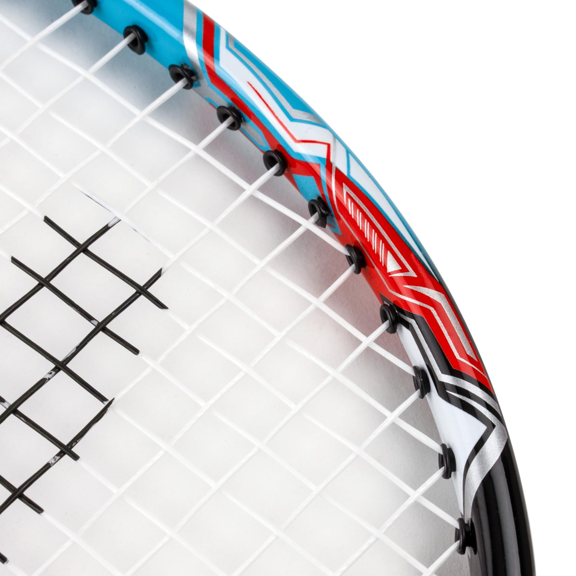 Cannon Sports Badminton Racket Set Includes 2 Racquets, 6 Shuttlecocks, Carry Bag Perfect for Backyard, Beach, Park Play (White)