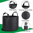 thumbnail image 3 of Perfect Planting Bag, 12 Liter Felt Bags Tomato Planting Bag, (5 Pieces)--, 3 of 4