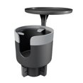 thumbnail image 3 of Portavasos para coche, bandeja expansible para botellas, tazas, barcos, coches, SUV, color gris, 3 of 9