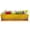 Yellow, variant on 12.1 in x 3.5 in x 2.7 in Long Rectangle White Ceramic Succulent Planters Pots with Drainage Tray