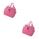 thumbnail image 3 of sweethay Bolsa de almuerzo aislada, impermeable, de gran capacidad, reutilizable, almacenamiento térmico para cena, Camping, Picnic, Rosa 2piezas, 3 of 6