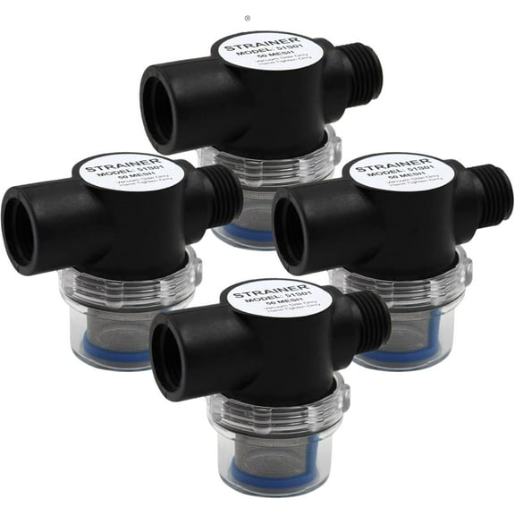 SEAFLO 51S01 Strainer - 1/2" NPSM Inlet/Outlet (04-Pack)