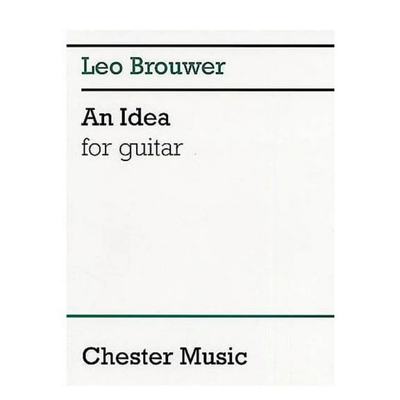 An Idea for Guitar (Paperback)