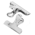 thumbnail image 2 of Clips École Métal Liant 2Pcs Longue Queue Clip Papeterie Bureau Largement Étendu Queue Cheveux Clips Extra Queue Cheveux Clips, 2 of 8