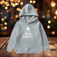 thumbnail image 3 of XEGLSBU Hoodies for Girls 14-16 Cute Children's Long Sleeved Hoodie With Printed Bow Tie Grey-5 Size 13-14Years, 3 of 8