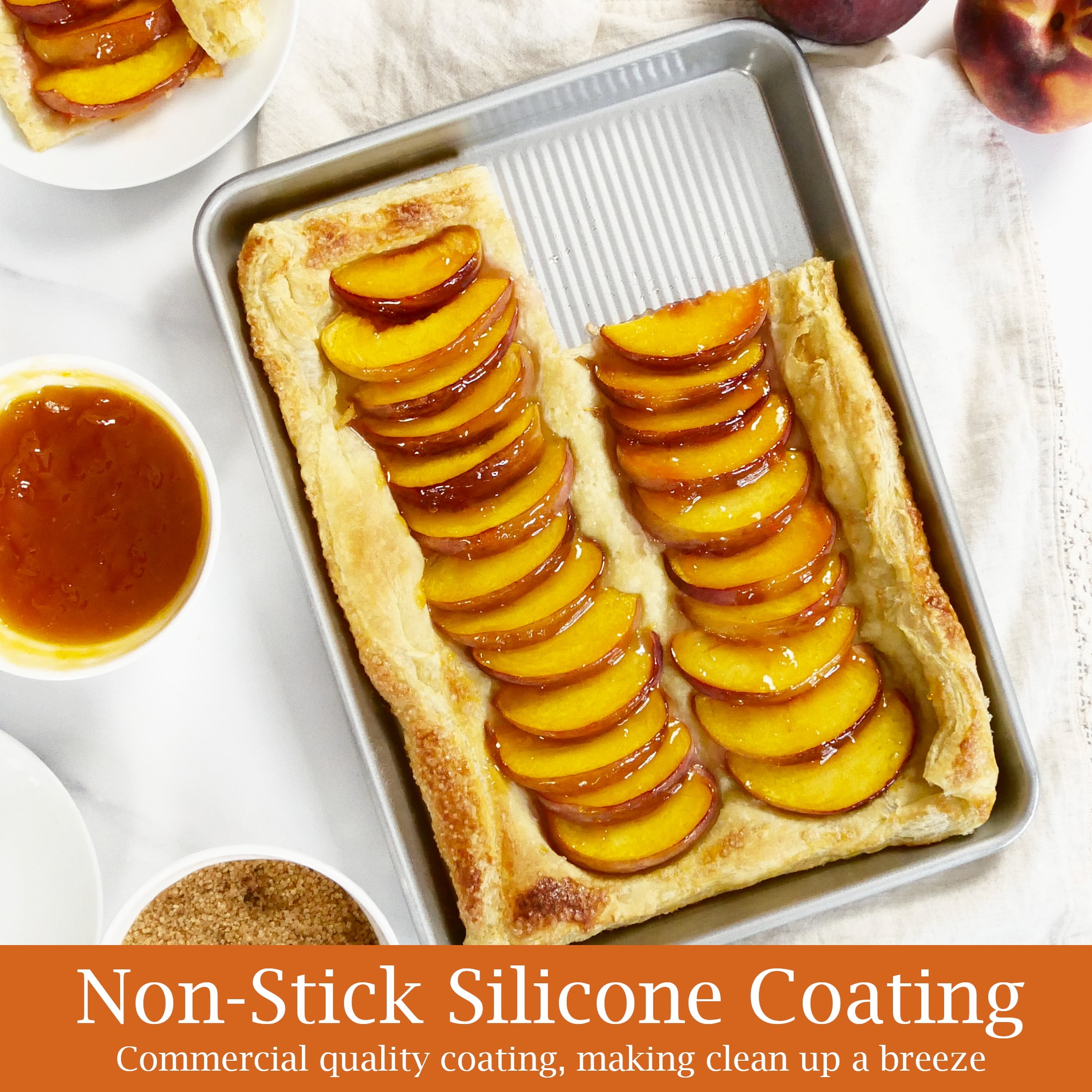 (3 pack) USA Pan Quarter Sheet Pan