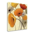 thumbnail image 2 of Pumpkin Poppies III By Shirley Novak, Fine Art Giclee Print on Gallery Wrap Canvas, Ready to Hang, 2 of 2