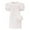 White, variant on Hiijoy Toddler Girls Bodycon Dress Short Puff Sleeve Ribbed Dress with Bag, Sizes 2-8