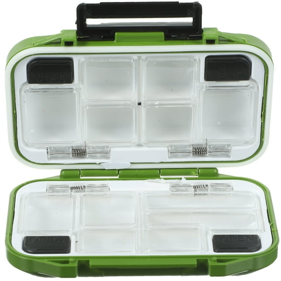 WAXIAYUZ Waterproof Fishing Tackle Box Storage Organizer