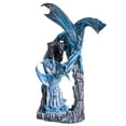 thumbnail image 5 of 20 Inches Dual Blue Dragon on Cave Collectible Home Decor Figurine, 5 of 6