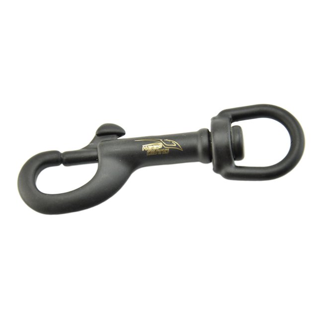 Gancho simple giratorio de material acero inoxidable, clips de buceo resistentes, hebillas de para comederos de pájaros Cadenas para mascotas Correas kusrkot mosquetón
