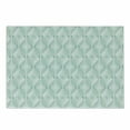 thumbnail image 1 of Seafoam Cutting Board, Tangled Lines with Rhombus Pattern Symmetrical Geometric Composition, Decorative Tempered Glass Cutting and Serving Board, Small Size, Pale Blue Seafoam White, by Ambesonne, 1 of 1
